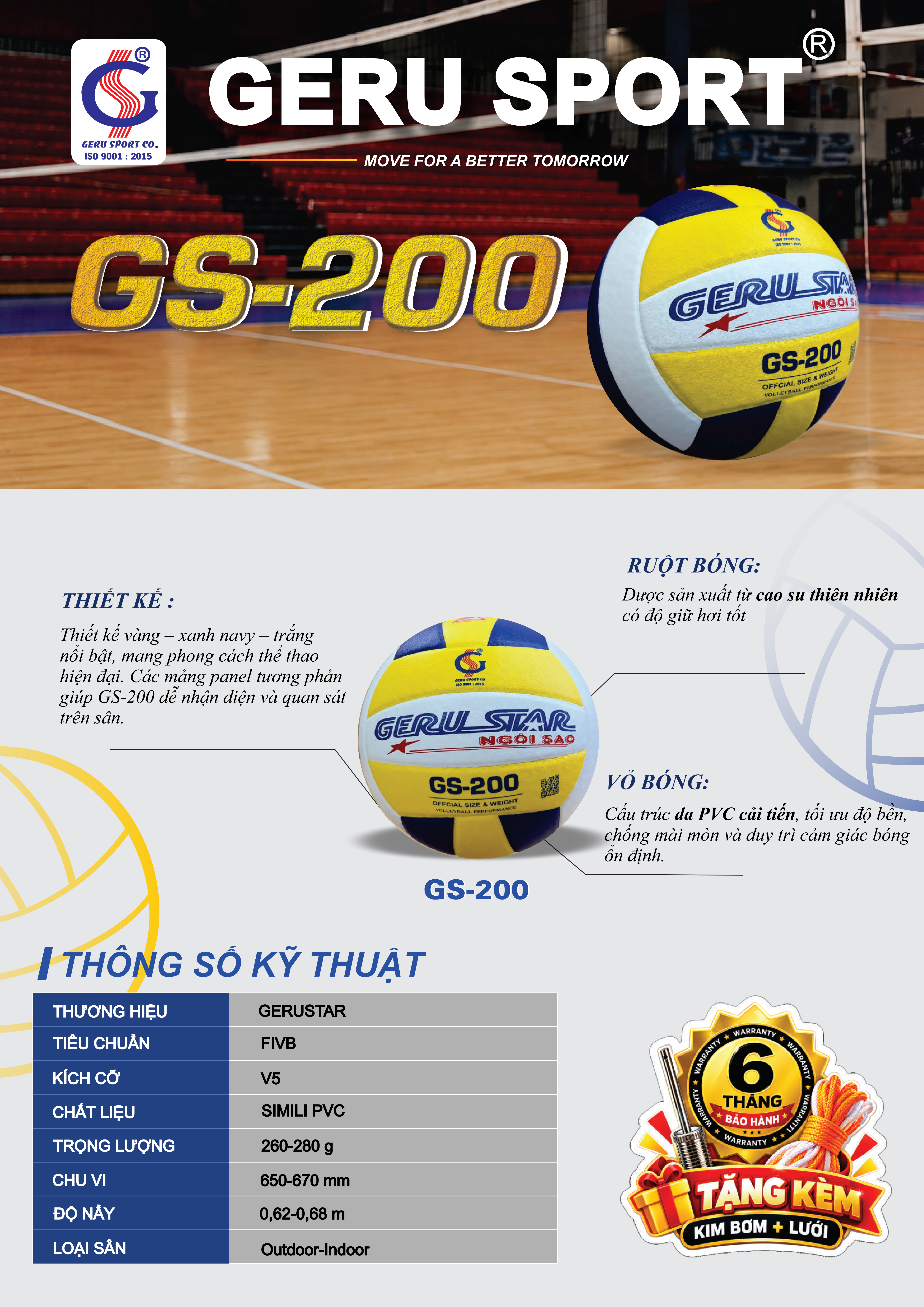 Bóng chuyền GS-200