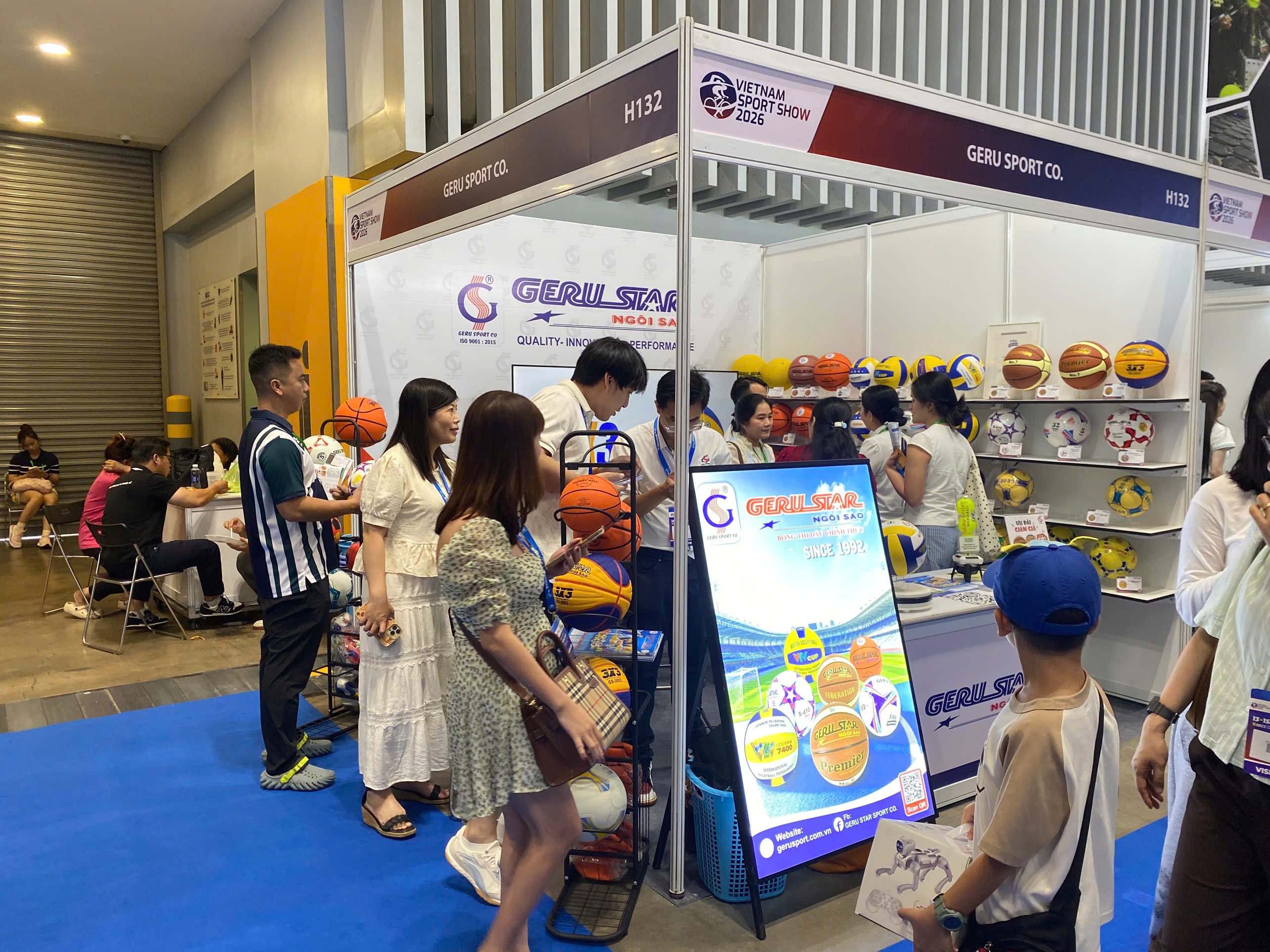 Geru Sport tại Vietnam Sport Show 2026: Gian hàng nổi bật