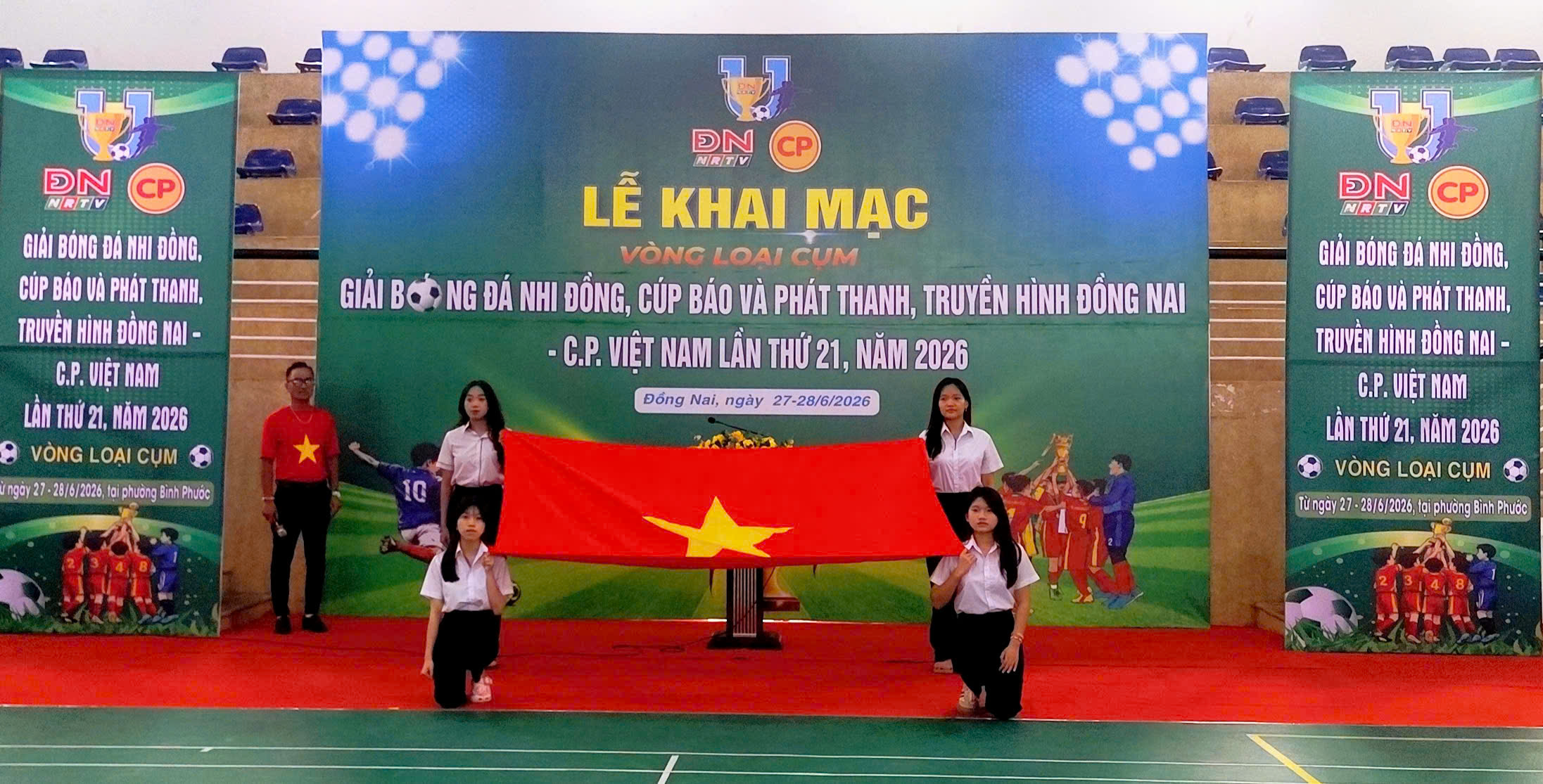 Giải bóng đá Nhi đồng Đồng Nai 2026 – Geru Sport đồng hành