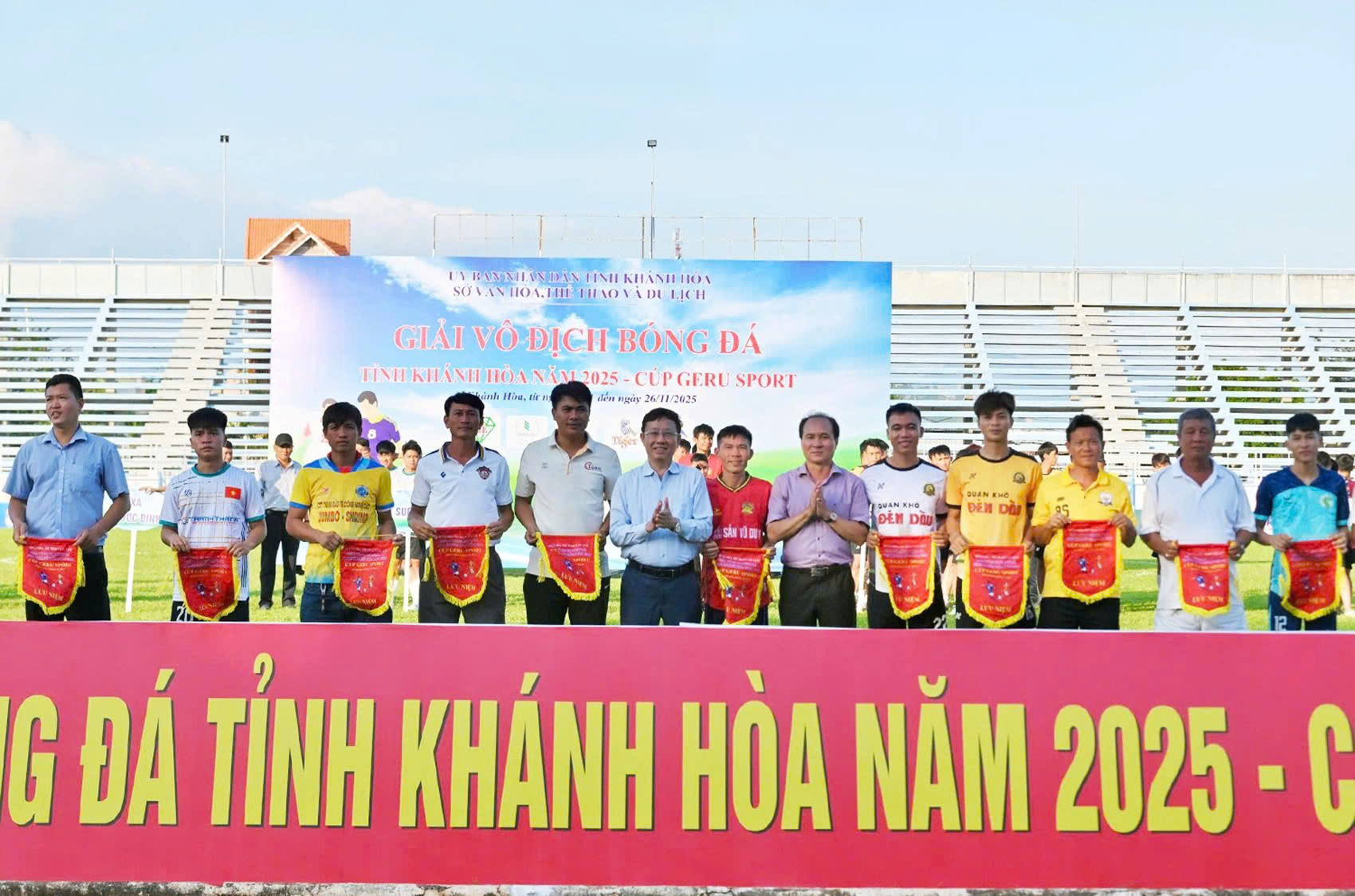 Giải Vô địch Bóng đá tỉnh Khánh Hòa 2025 Cúp GERU SPORT