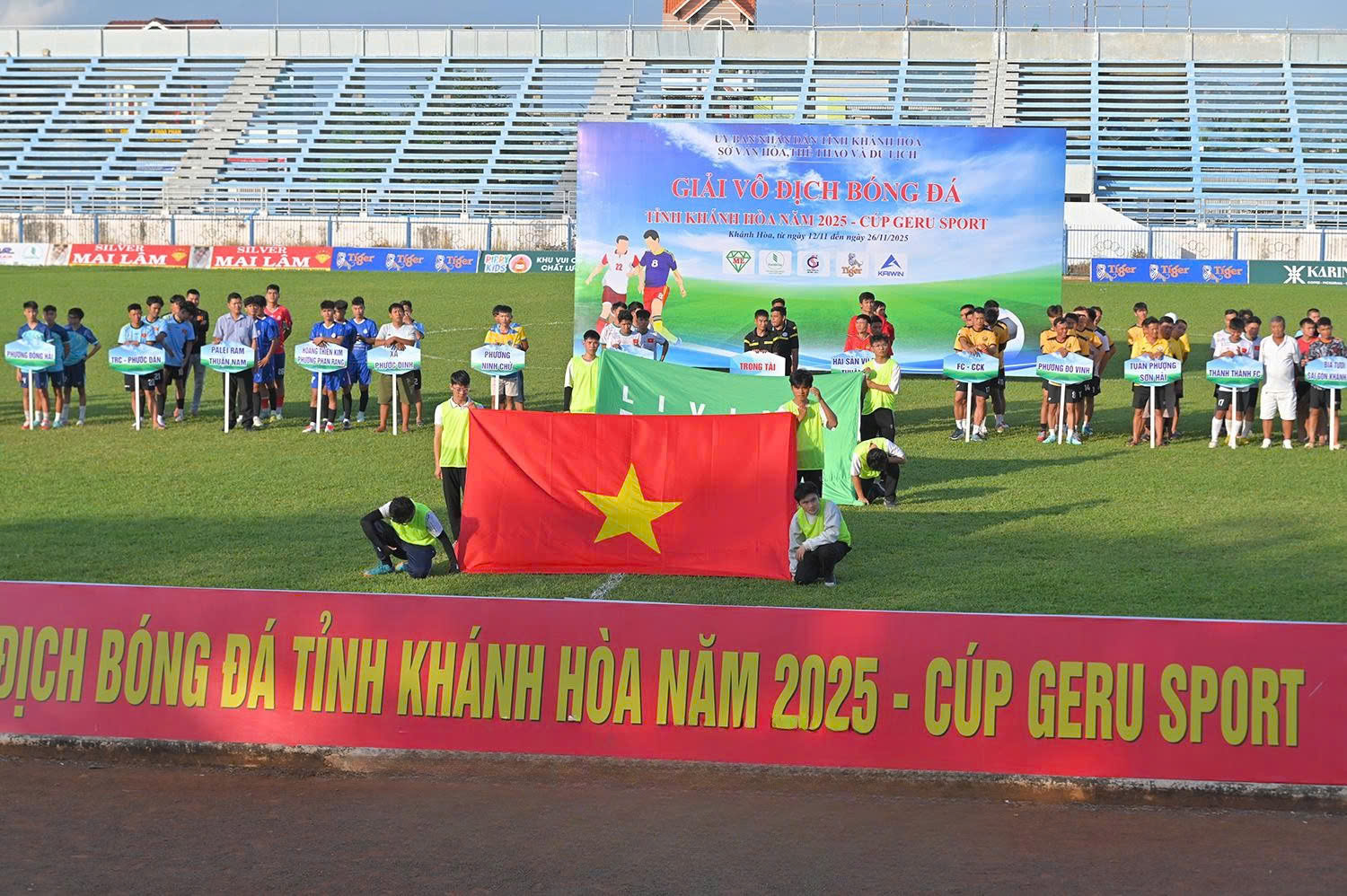 Giải Vô địch Bóng đá tỉnh Khánh Hòa 2025 Cúp GERU SPORT
