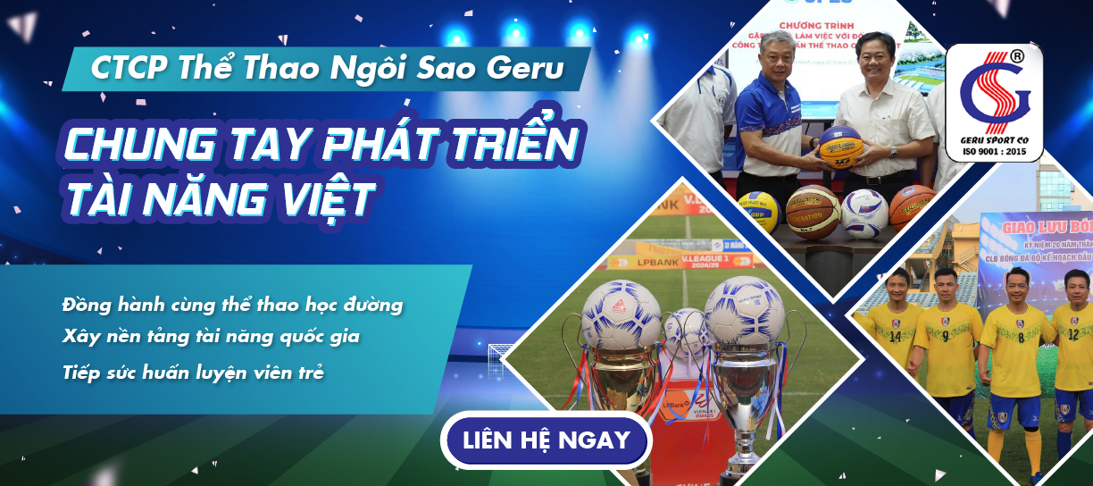 Geru Sport - Chung tay phát triển tài năng Việt