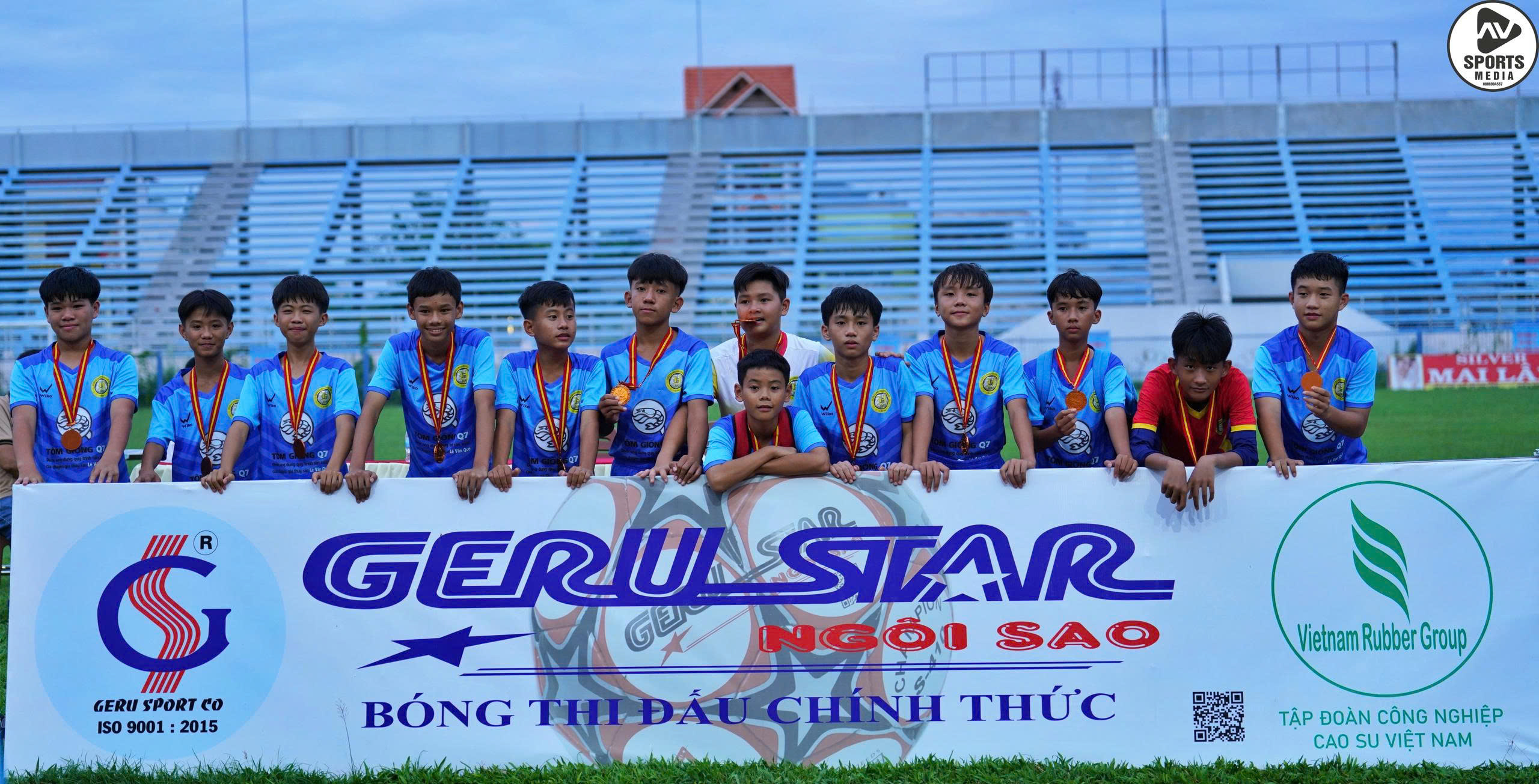 Geru Sport tăng cường nhận diện thương hiệu cuối năm.