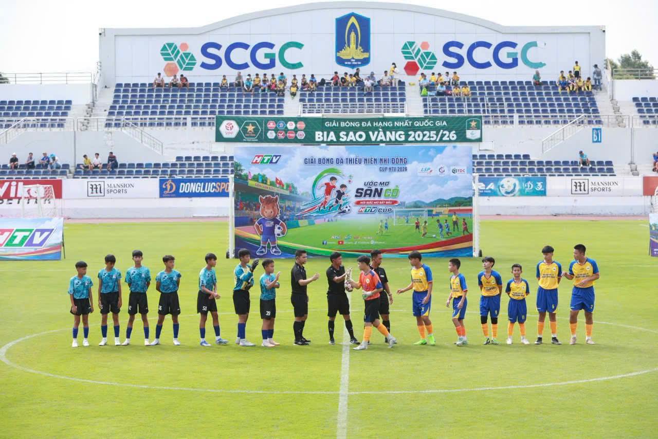 Giải bóng đá Thiếu niên Nhi đồng Cúp HTV 2026 - Ước Mơ Sân Cỏ